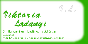 viktoria ladanyi business card